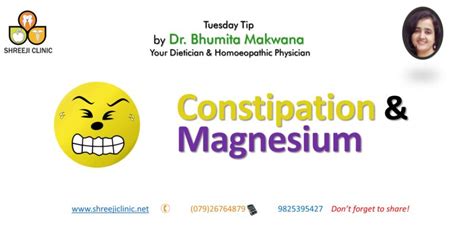 This is because only 4% of it gets absorbed by the body. . Magnesium and constipation mayo clinic
